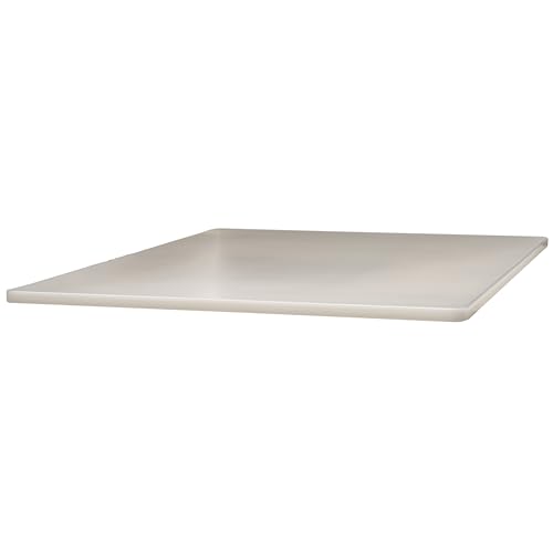 Winco 18" x 24" x 1/2" Commercial Plastic Cutting Board, White - Set of 6