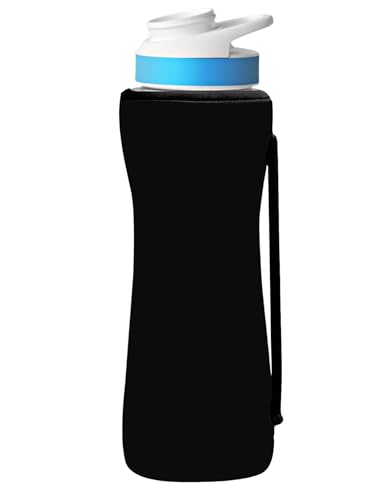 32oz Neoprene Insulated Sleeve for Cirkul Water Bottles - Black