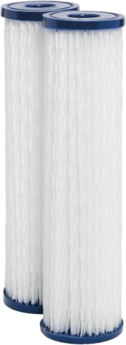 GE FXWPC Whole House Water Filter (Pack of 12) - NSF Certified Sediment & Rust Reduction