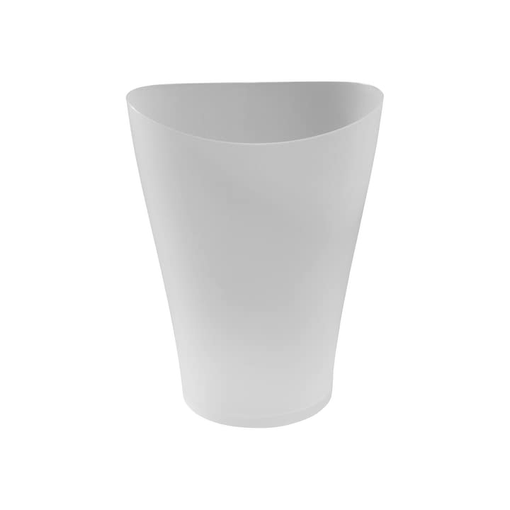 Rubbermaid 2.25 Gallon Clear Wastebasket - Pack of 6 for Bathroom/Vanity