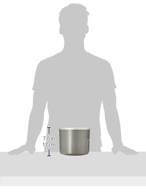 Cuisinart ICE-30RFB Stainless Steel Freezer Bowl, 2 quart, Silver