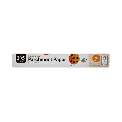 365 by Whole Foods Market Unbleached Parchment Paper 72 Sq Ft
