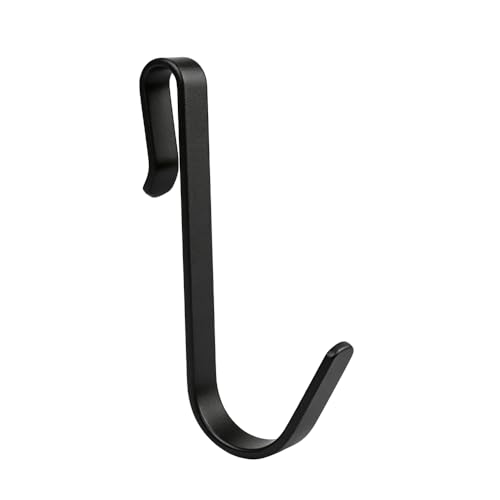 DSkoiph 20 Pcs J Shaped Stainless Steel Hook Set for Home & Office