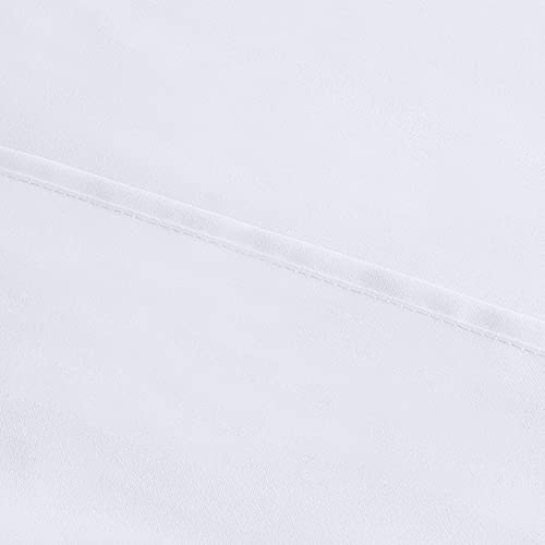 Utopia Bedding Standard Pillow Cases Set of 4 - Ultra Soft Microfiber, 20x26 Inches, White