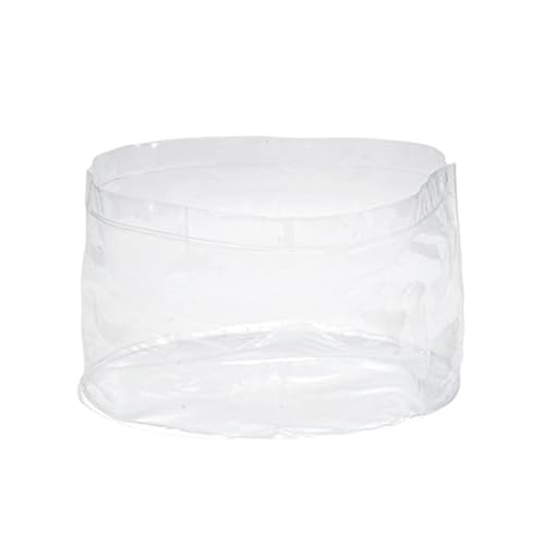 Portable Folding Water Bucket - Clear PVC for Camping & Fishing