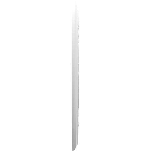Ekena Millwork 16-Inch Unfinished PVC Ceiling Medallion - Fits Canopies Up to 6 1/2"