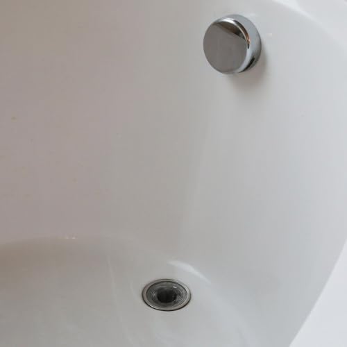 Danco 2-3/4 in Stainless Steel Tub Mesh Strainer - Prevent Clogs, Easy Drop-In Installation