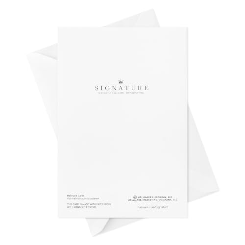 Hallmark Signature Love Card for Anniversary & Romantic Occasions