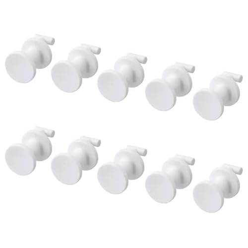IKEA SKADIS Pegboard Hooks - White, 3/4 Inch - 10 Pack Storage Accessories