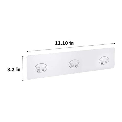 Mivvosakuki Shower Caddy Adhesive Replacement Strips - 2pcs
