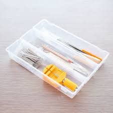 JapanBargain Set of 3 Japanese Connectable Drawer Organizer Trays - Modular Silverware Storage, Kitchen & Office
