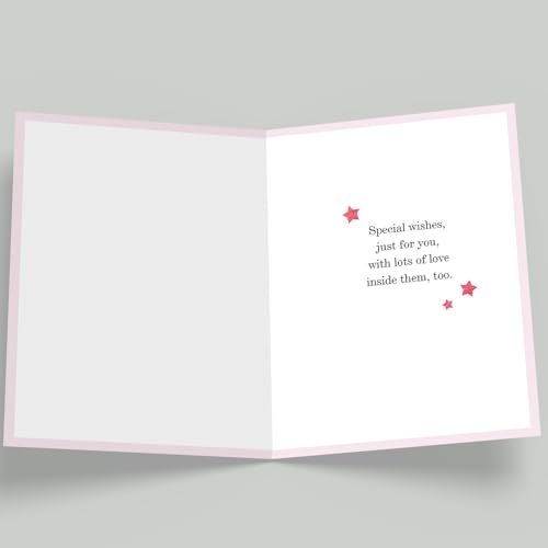 Happy 1st Birthday Card for Girl - Special Gift from Parents