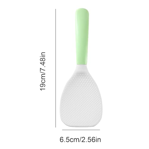 Non-Stick Rice Paddle Stand-Up Heat-Resistant Plastic Spoon Scooper