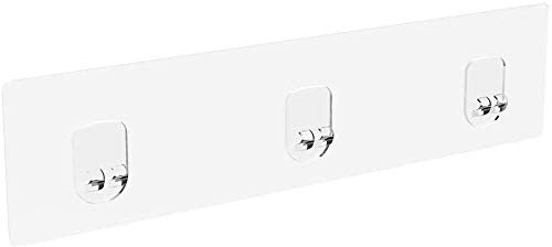 Orimade 2 Pack Waterproof Adhesive Wall Hooks for Bathroom & Kitchen Organizer