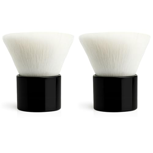 Travel Kabuki Face Brush – Compact Makeup Brush for Powder & Bronzer