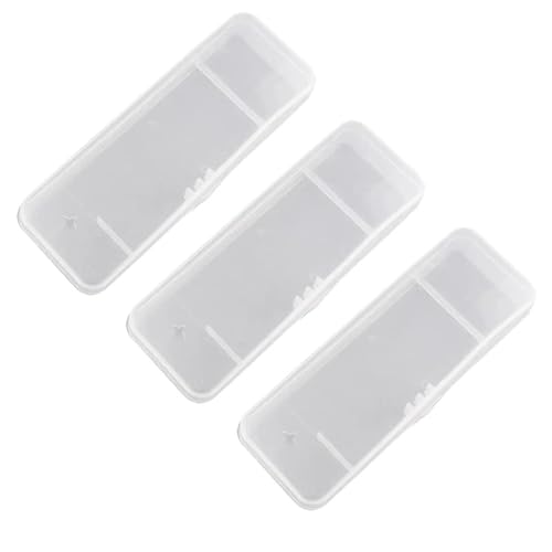 TorSor 3 Pack Portable Razor Travel Case Hard Shell Organizer Box