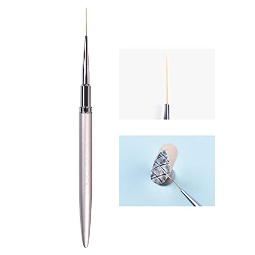 Rolabling Kolinsky Nail Art Liner Brush - 3# Ultra Thin Striping Pen