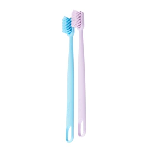 Boie USA Extra Soft Toothbrush 2-Pack, Recycled Handles, Gentle Clean