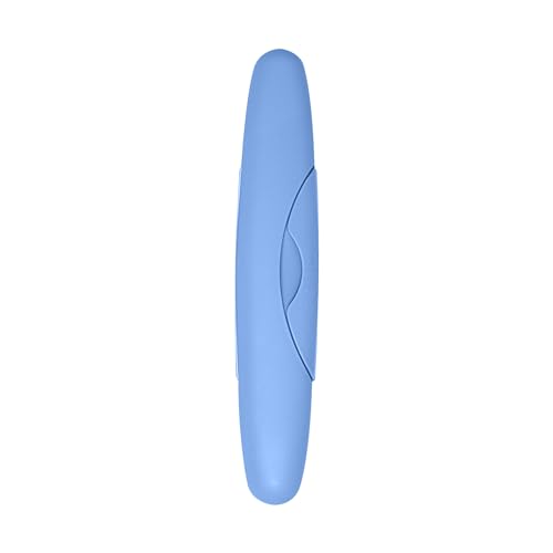 RADIUS Portable Toothbrush Travel Case - BPA-Free Light Blue