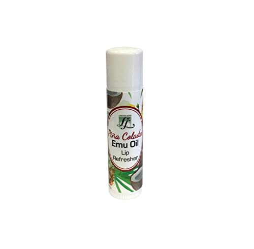 Longview Farms Emu Oil Lip Refresher - Piña Colada Flavor 12-Pack