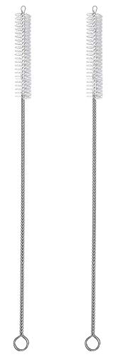 Stainless Steel Straw Cleaning Brush - 10 Inch Durable Bristle Cleaner