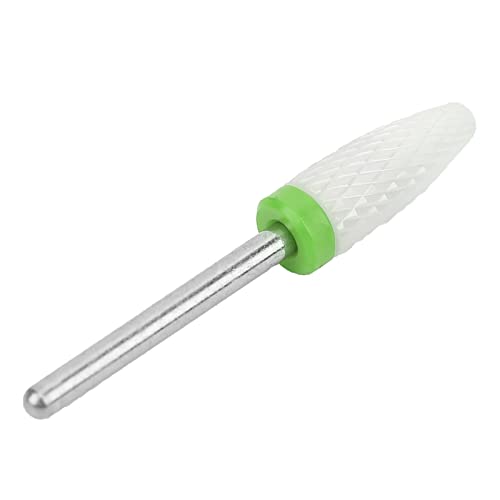 Jeanoko Ceramic Nail Drill Bit Corn Head Electric Grinder Accessory