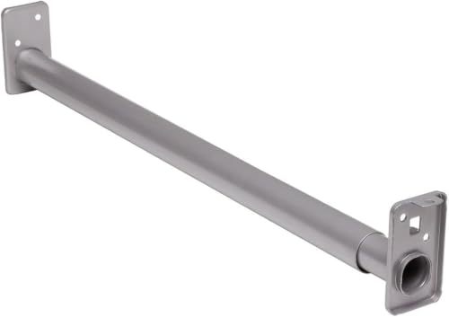 Knape & Vogt Adjustable Closet Rod, 18" to 30", Platinum (Pack of 10)