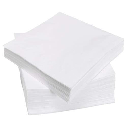 Cosletic Disposable Cotton Face Towels, Soft Dry Facial Tissues - 50 Count