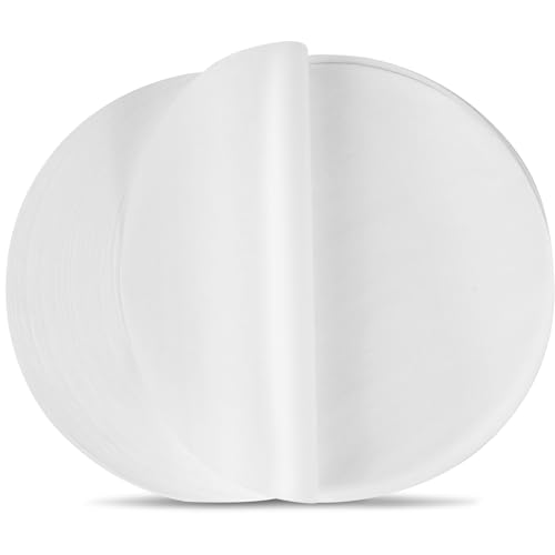 8 Inch Parchment Paper Rounds - 100 Non-Stick Baking Sheets