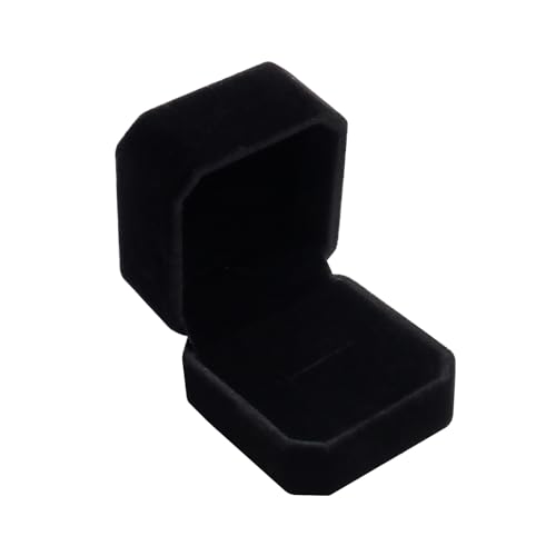 Wowagoga Velvet Ring Box - Elegant Jewelry Storage for Proposals