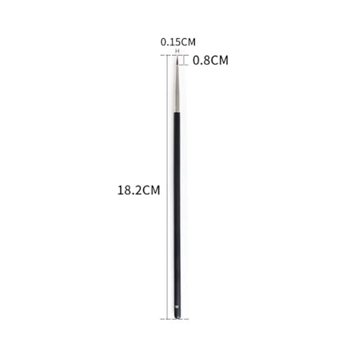 Sluswallow 3 Pcs Fine Eyeliner Brush Set Ultra-Precise Makeup Wands