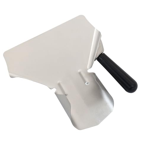 Stainless Steel Popcorn & French Fry Scoop with Right Handle