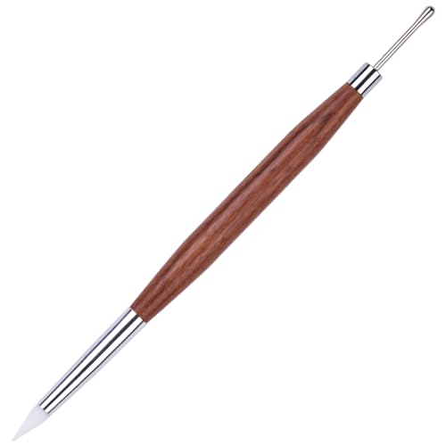Ycyan Dual-Ended Silicone Nail Art Sculpture Pen & 3D Gel Carving Tool
