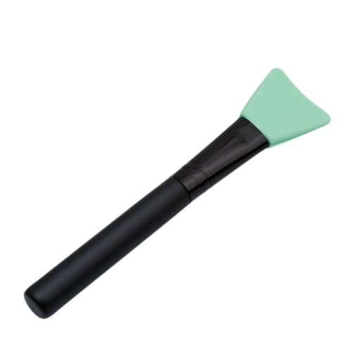 Pxiryanlow Mint Green Silicone Face Mask Applicator Brush for Mud Masks