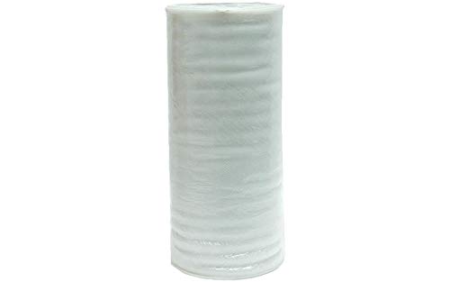 6-Inch White Tulle Roll - 25 Yards for Party Decor & Favors