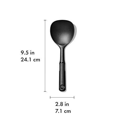 OXO Good Grips Nylon Rice Paddle - Heat-Resistant Non-Stick Safe Server