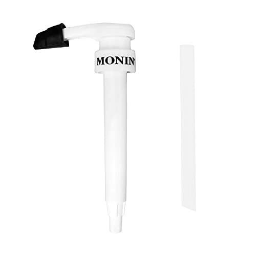 Monin Syrup Pump for 1L Bottles | Mess-Free Dispensing & Tip Cover