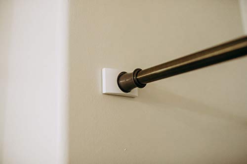 Wall Nanny Shower Curtain Rod Wall Protector - 2 Pack