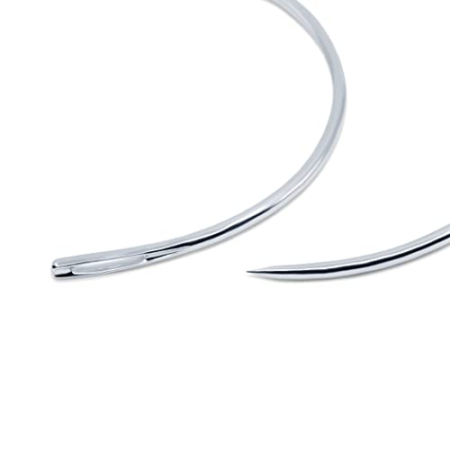 Dritz Curved Hand Needles for Quilting & Upholstery, 4-Count