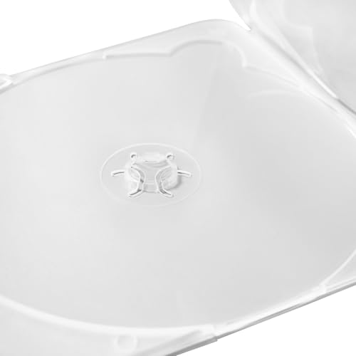 Maxtek Super Slim 3.8mm Clear DVD Case - Space-Saving Storage (10 Pack)