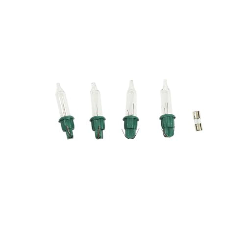 50-Count Clear Christmas String Lights with Connectable Green Wire