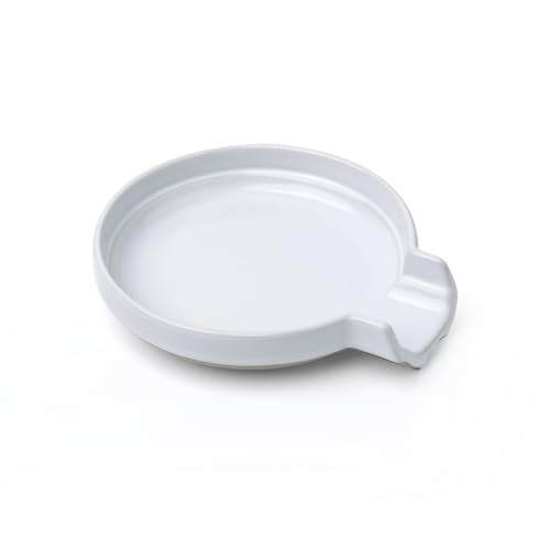 GIROFLIER Ceramic Spoon Rest - Heat-Resistant Utensil Holder