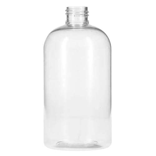 OAK & SAGE 12oz Squat Boston Round Clear PET Plastic Bottle