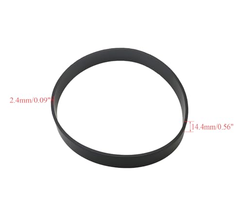 3-Pack Replacement Vacuum Cleaner Belts for Hoover PowerMax