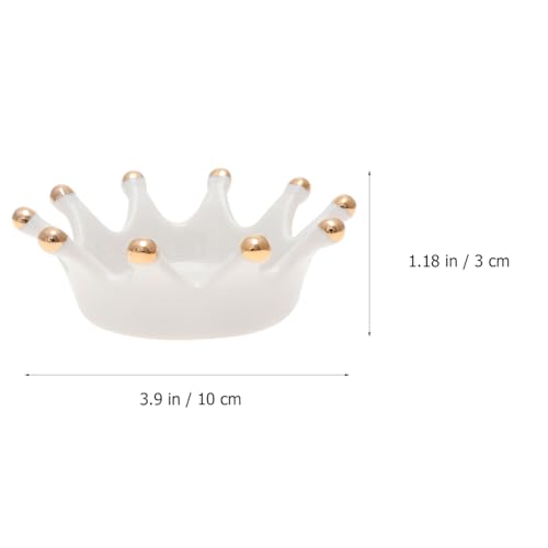 Minkissy Crown Nail Art Palette and UV Gel Pen Holder Tray