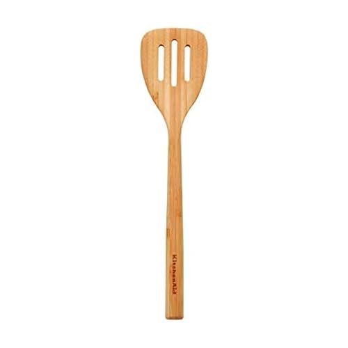 KitchenAid 12-Inch Bamboo Slotted Turner - Eco-Friendly Kitchen Tool