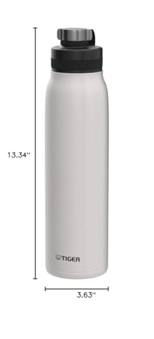 Tiger MTA-T150WK Thermos Flask, 50.9 fl oz (1,500 ml), Vacuum Insulated Carbonated Bottle, Stainless Steel, Beer OK, Cold Retention, Portable