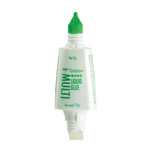 Tombow MONO Multi Liquid Glue - 0.88 Ounce, Dual Tip Dispenser