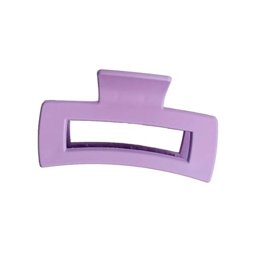 Purple Hair Claw Clip Retro Hollow Large Strong Hold for Women