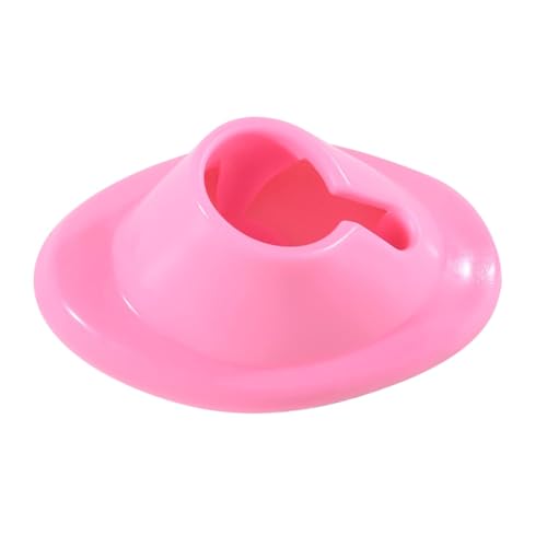 Pink Soft Rubber Nail Polish Bottle Holder and Stand for Manicures